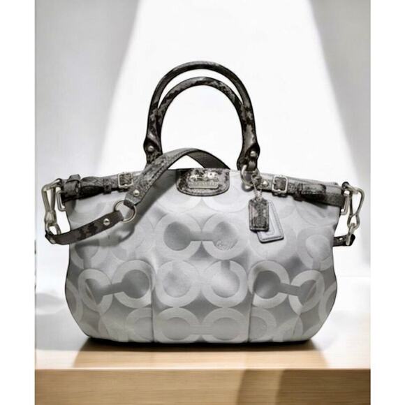 Coach 18650 Madison Sophia OP Art Satchel Bag - Picture 1 of 12